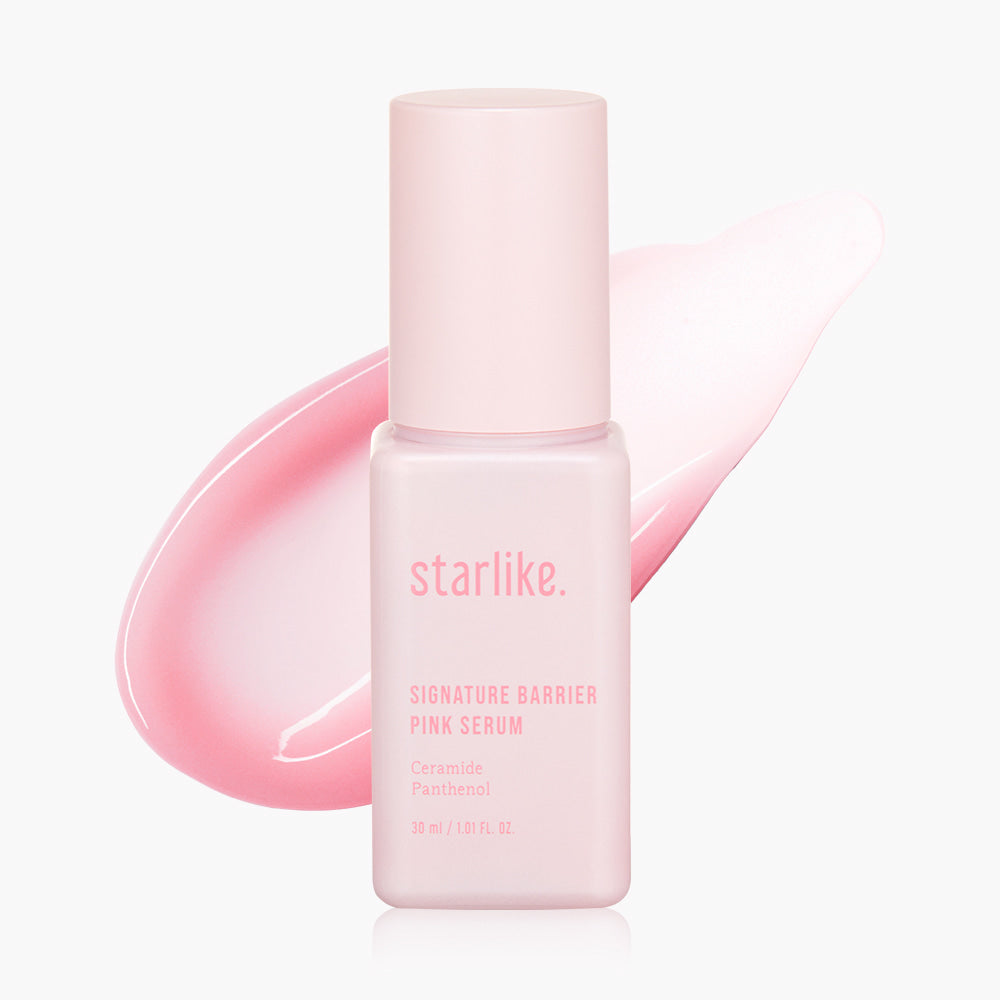 starlike シグネチャーベリアピンクセラム 30ml 美容液 ヒアルロン酸 セラミド ビタミン 高保湿 シカ 無着色 無香料 敏感肌